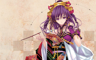 Woman costume wand fan holding 2 - a costume holding free wallpaper