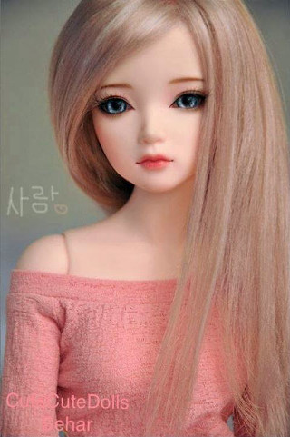 Doll long blonde hair blue - long blonde hair free wallpaper