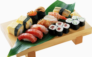 Wooden table sushi foods side - other food free wallpaper