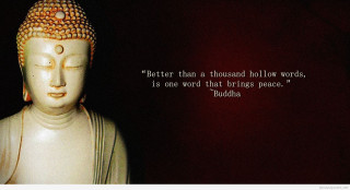 Buddha statue quote inspiration peace 2 - inspirational free wallpaper