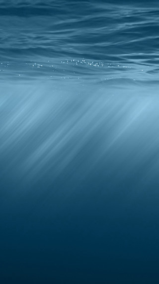 Blue ocean waves light matte - a blue ocean free wallpaper