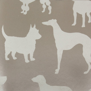 Dog silhouette gray background dogs - modern european ink painting free wallpaper