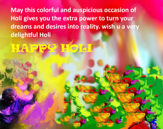 Colorful holi background happy message - a colorful background free wallpaper