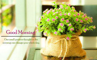 Small bag flowers table message - good free wallpaper
