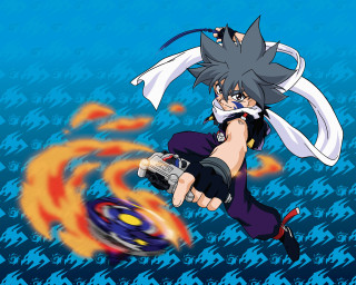 Cartoon character flying gun fireball - a gun free wallpaper