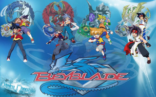 Anime characters blue background red 4 - logo free wallpaper