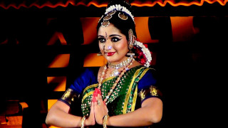 Colorful woman dance pose smile - jayison devadas free wallpaper