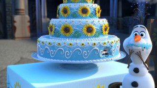 Frozen princess cake snowman figure - claire falkenstein free wallpaper