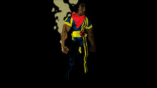 Man yellow blue costume red - costume free wallpaper