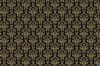 Black gold wallpaper floral pattern - a pattern of flowers free wallpaper