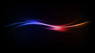 Dark background red blue wave - wave free wallpaper