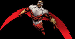 Man red white costume cape - a red cape free wallpaper