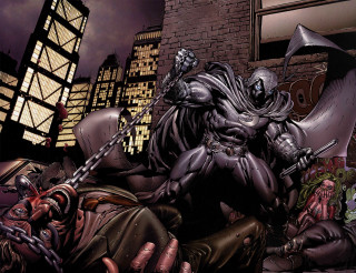 Comic character hammer demon knife - a comic character free wallpaper