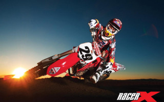 Dirt bike rider sunset dusty - dusty free wallpaper