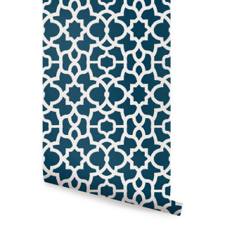 Blue white wallpaper pattern side - product photo free wallpaper