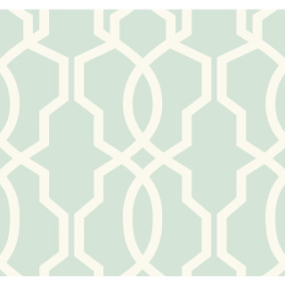 Green white wallpaper geometric design - art deco free wallpaper
