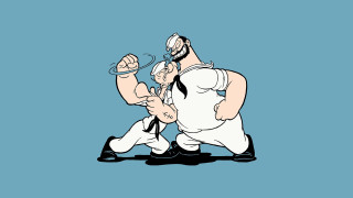 Cartoon man kneeling cigarette mouth - tom of finland free wallpaper