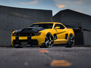 Yellow sports car utah building - a sky background and a building free wallpaper
