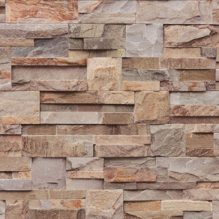Stone wall clock side face - unreal free wallpaper