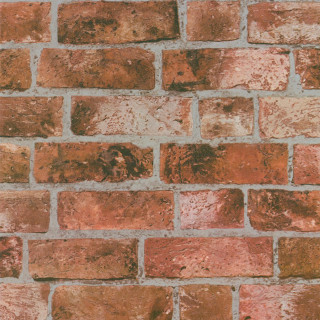 Brick wall red white pattern 3 - a white brick wall free wallpaper
