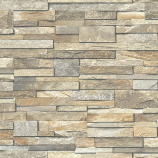 Stone wall brown tan pattern 2 - cat free wallpaper