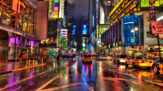 Tokyo city night traffic neon - traffic free wallpaper