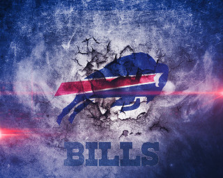 Buffalo logo blue background red 3 - wallpaper free wallpaper