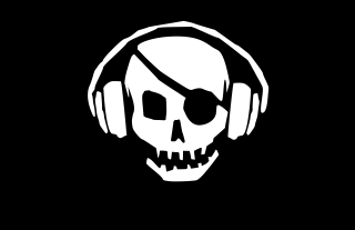Skull headphones skullface side view - a skull free wallpaper