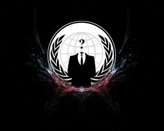 Man suit question mark black - a white circle free wallpaper