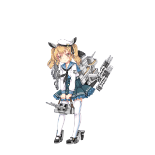 Girl sailor outfit gun portrait - a gun free wallpaper