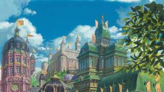 City clock tower sky clouds - christophe vacher free wallpaper