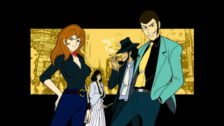 Man woman cityscape suit tie - a man and woman free wallpaper