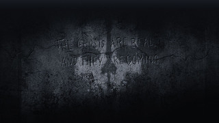 Black wall ghosts are real - real free wallpaper