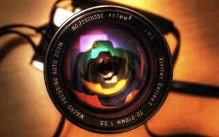 Camera lens multicolored flower lens 2 - macro len free wallpaper
