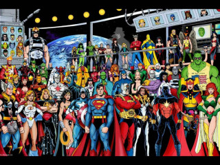 Superheroes villains room television planet - alan davis free wallpaper