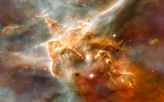 Large star cluster sky background 2 - free stars wallpaper for desktop