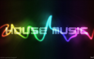 Colorful text sound wave black - a colorful text free wallpaper