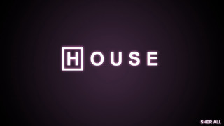 Neon sign house wall side - side of a wall free wallpaper