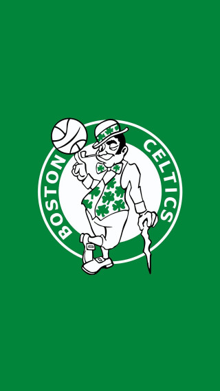 Boston basketball team logo green - allan brooks free wallpaper