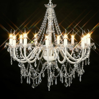 Chandelier candles lit dark room - many free wallpaper