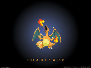 Cartoon character fire breathing dragon - underneath free wallpaper