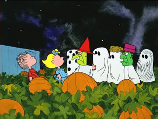 Charlie brown halloween pumpkins ghosts - stuckism free wallpaper