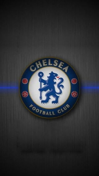 Chelsea logo metal surface blue - carles delclaux i free wallpaper