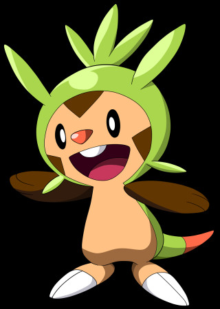 Cartoon character green hair big - a big smile free wallpaper