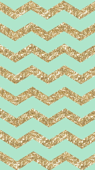 Green gold chevron glitter background 2 - glitter free wallpaper