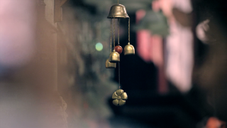 Bell hanging wall bells shamrock - a bell free wallpaper