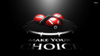 Black background red bells make - pokemon free wallpaper