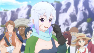 Group people snow covered mountains - a group of people free wallpaper