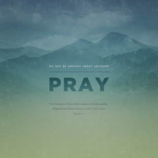 Pray mountain night sky aurora - a mountain range free wallpaper