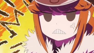 Anime character orange hair hat - angry free wallpaper
